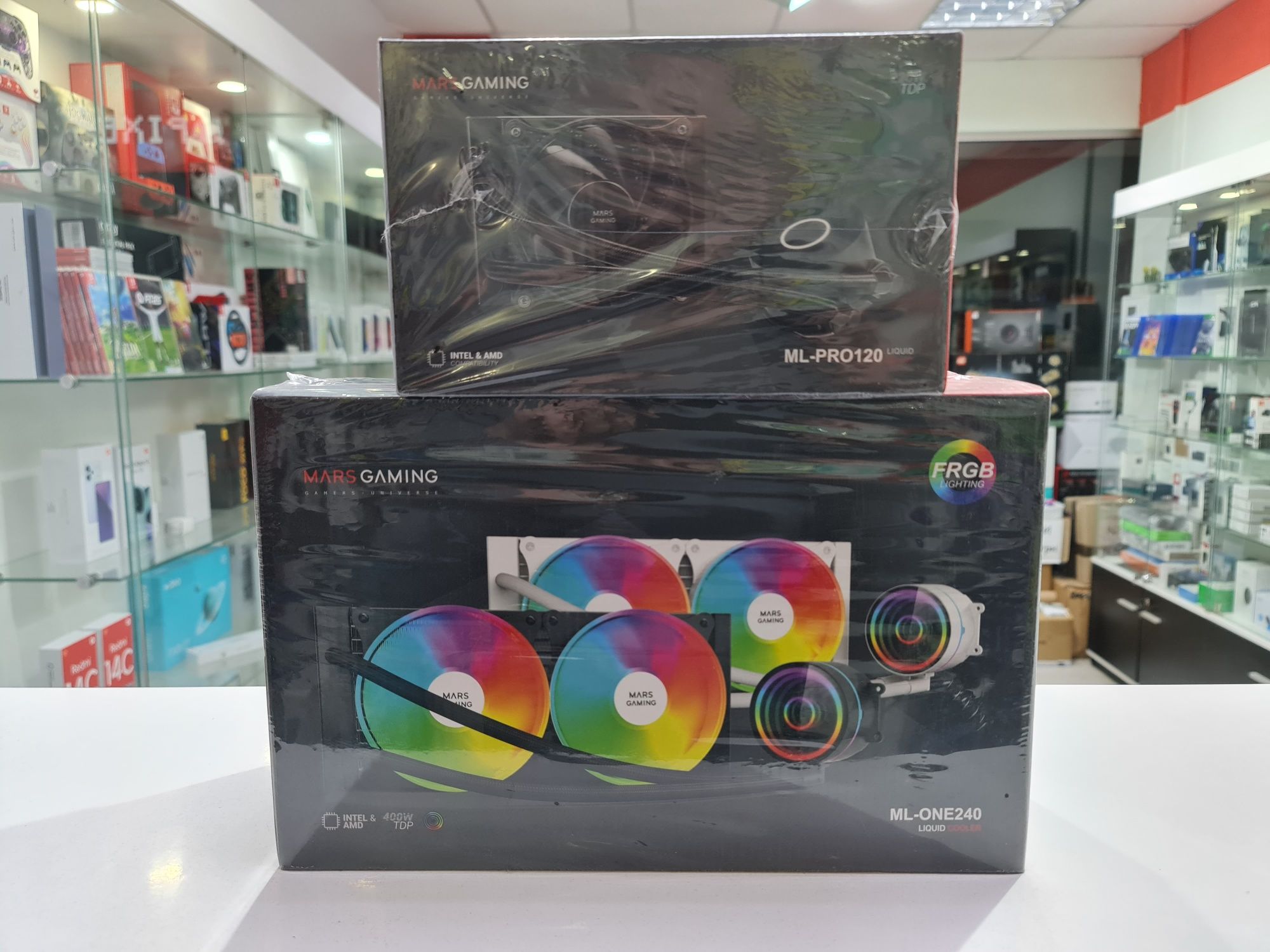 Водяне охолодження Mars Gaming ML-PRO120 ML-ONE240