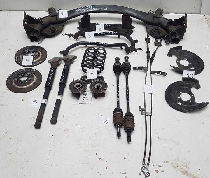 Подвеска передняя задняя подрамник Mazda CX3 I разборка