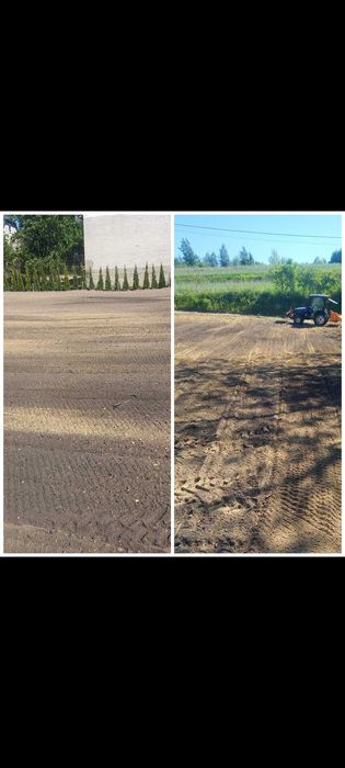 Usługi ogrodnicze glebogryzarka separacyjna zakładanie trawnika