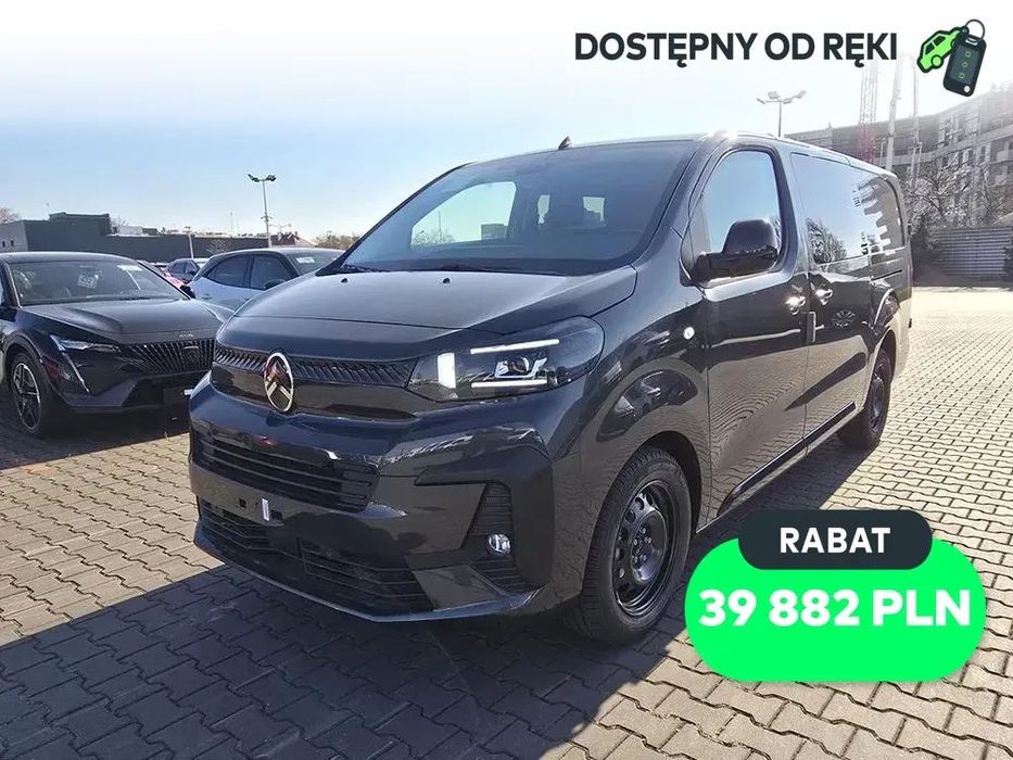 Citroën Jumpy  2.0 BlueHDi XL 3,1t (brygadówka) - Od ręki !