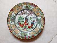 Porcelana chinesa pintado à mão fabricado em Macau
prato com 15cm
Entr