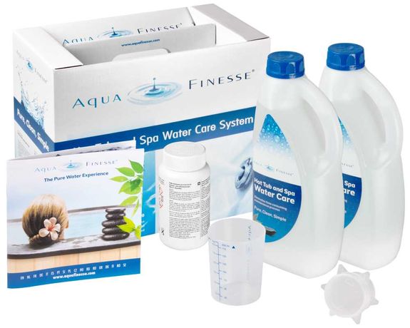 Aquafinesse zestaw do pielęgnacji wody w SPA 2x2L