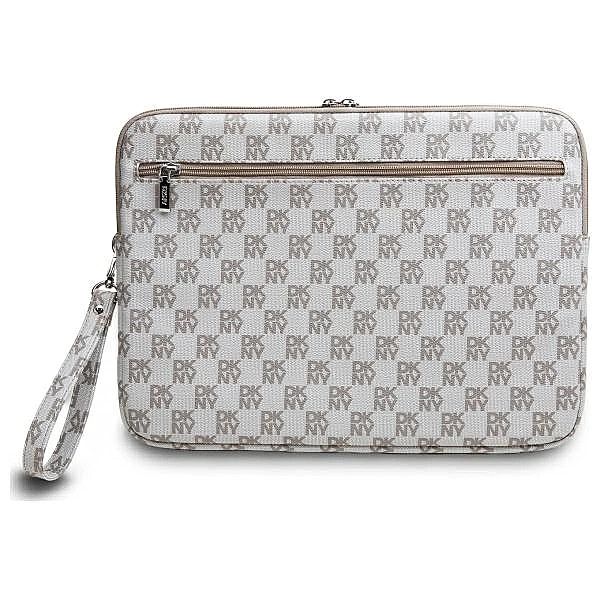 Pokrowiec na laptopa DKNY Sleeve Checkered Pattern Printed Stripes 16"