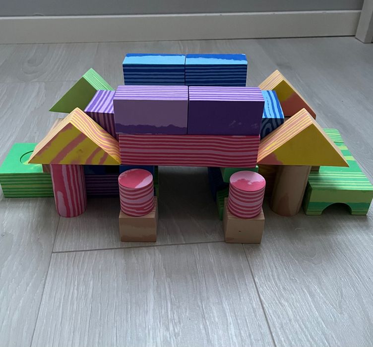 Zestaw klocków piankowych