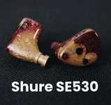 Sure SE 530  IEM - słuchawki kolekcjonerskie reshell