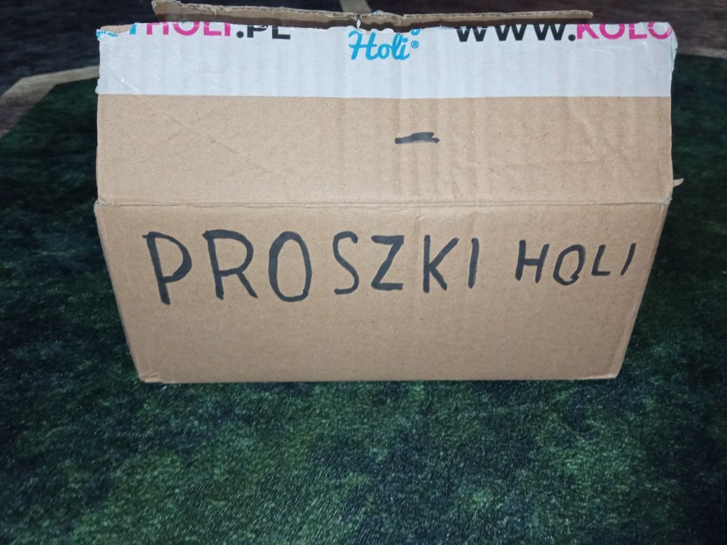 Proszki kolorowe holi