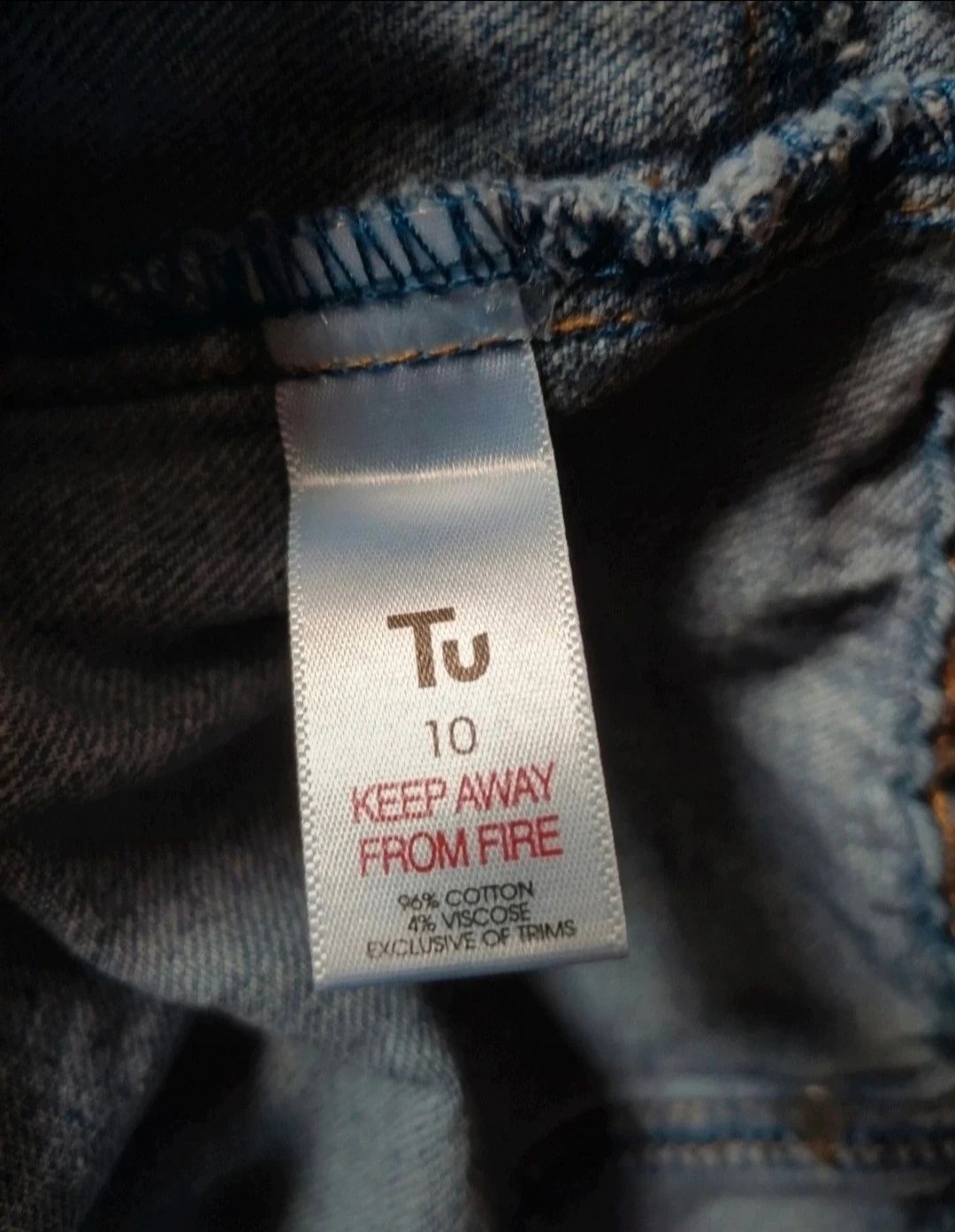 Spódnica jeansowa TU rozmiar M