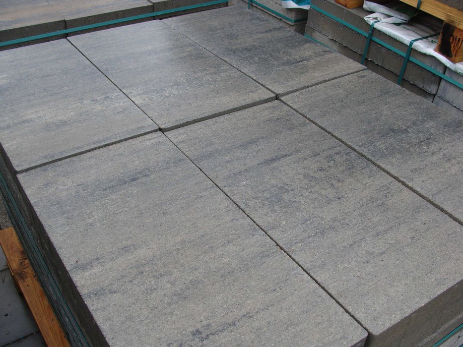 Płyta, kostka brukowa 30x60x6 szaro-grafitowa, szaro-piaskowa