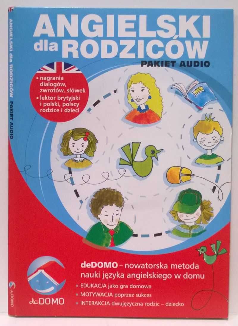 Angielski dla rodziców przedszkolaka kurs angielskiego książki+3CD NEW