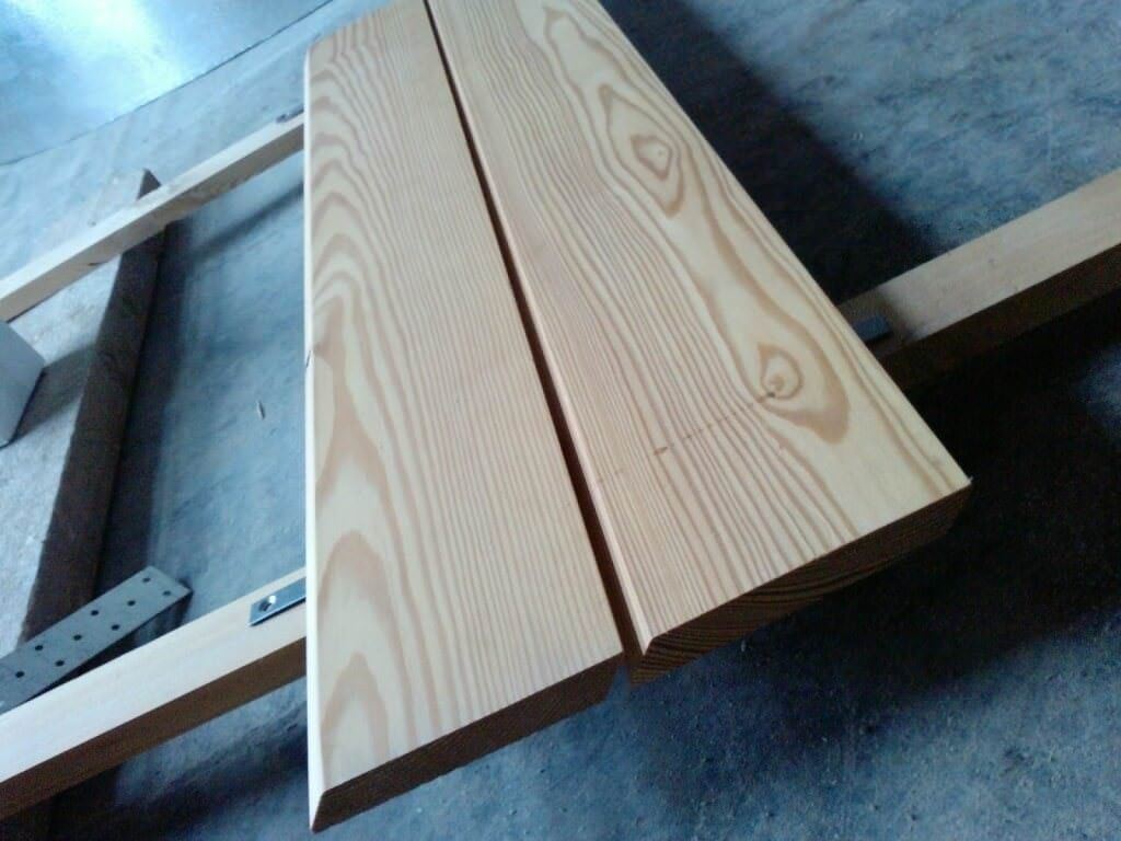 Виробництво з дерева Модрина (Тераса, планкен, підлога)