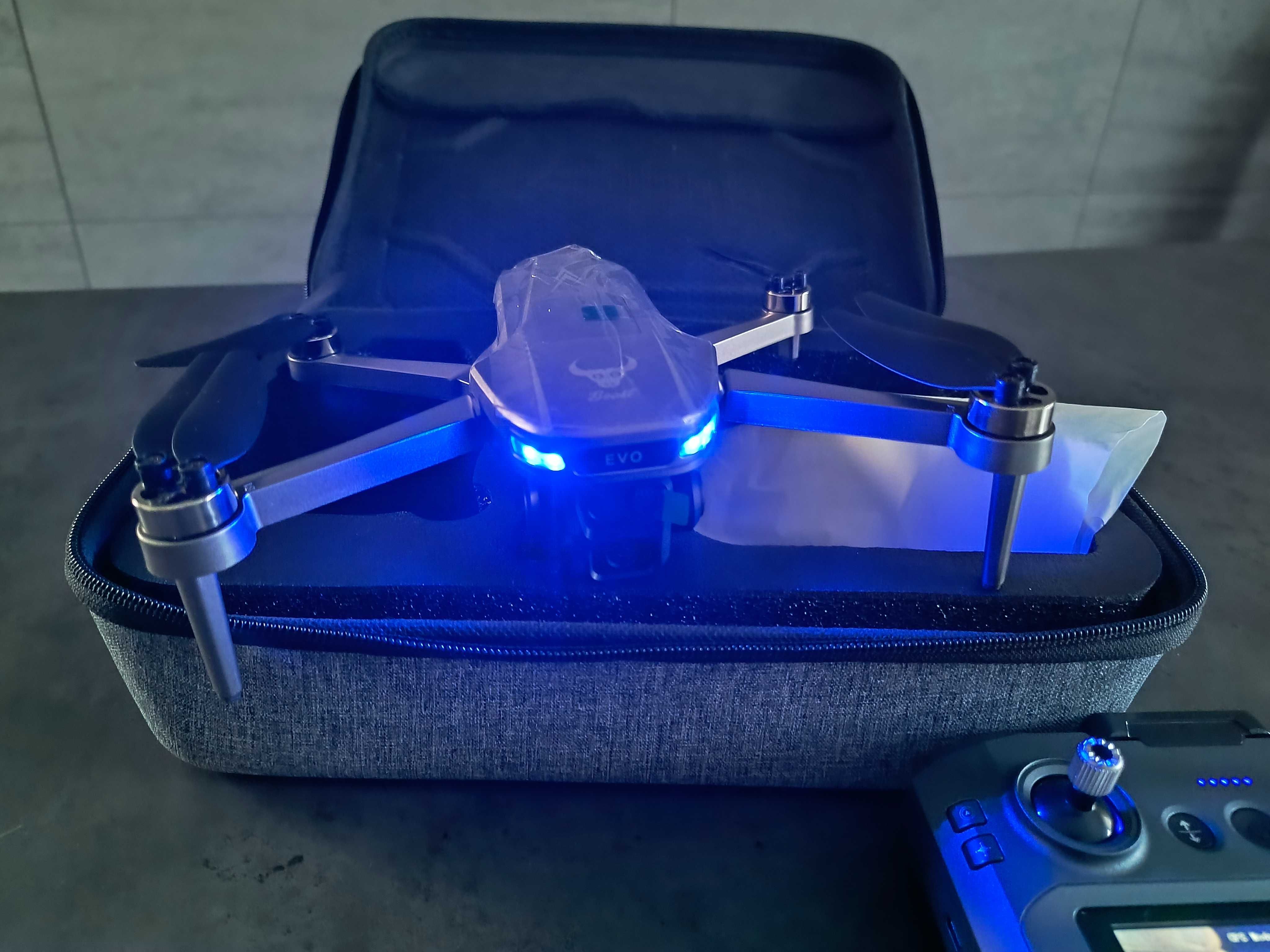 DRON profesjonalny z GPS - RADIO Z MONITOREM LCD + dodatkowa bateria !