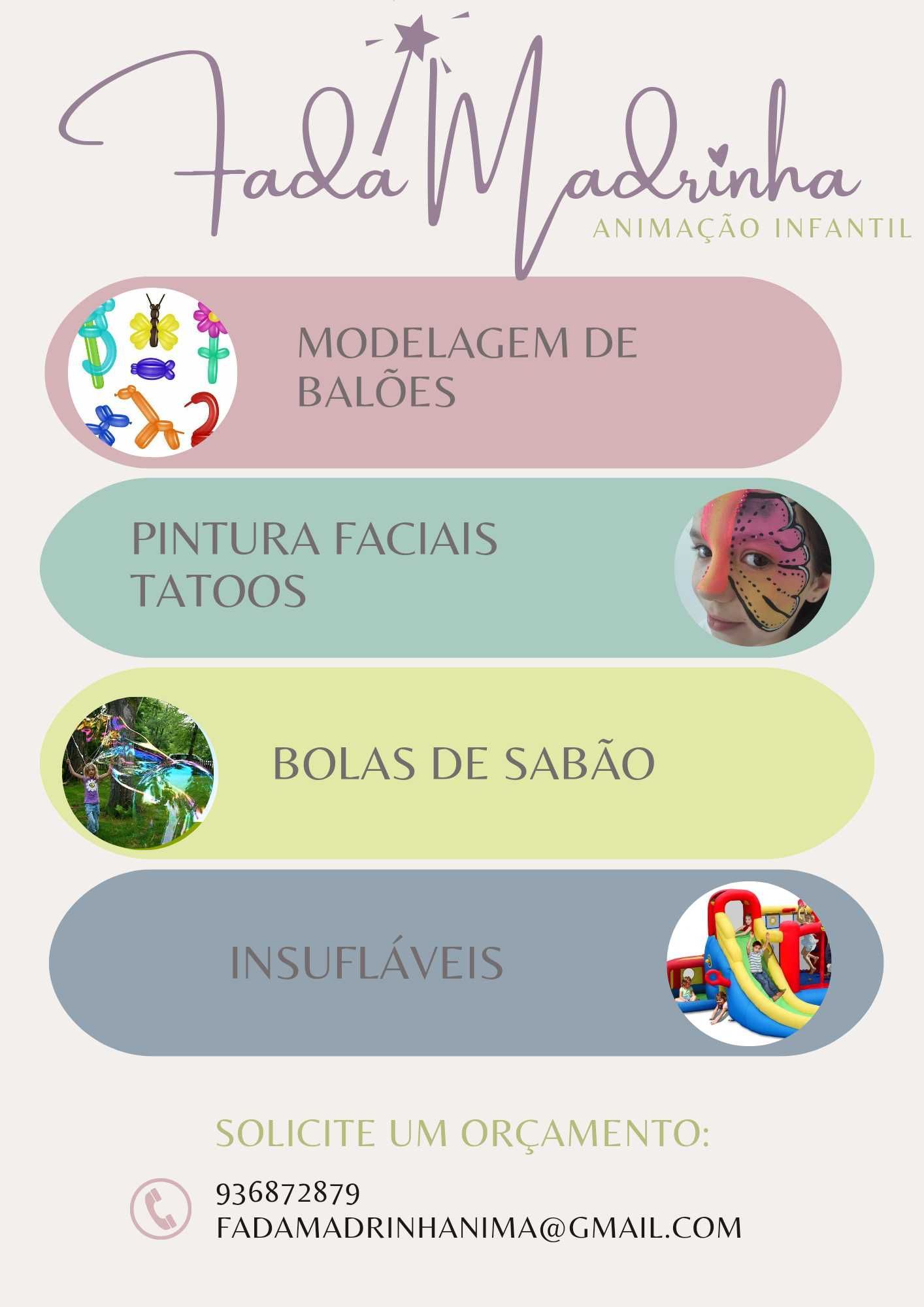 Animação Infantil - Pintura facial e Modelagem de balões