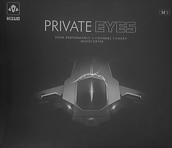 Drone GPS Visuo Private Eyes 812G-W-K;198gramas;1 bateria