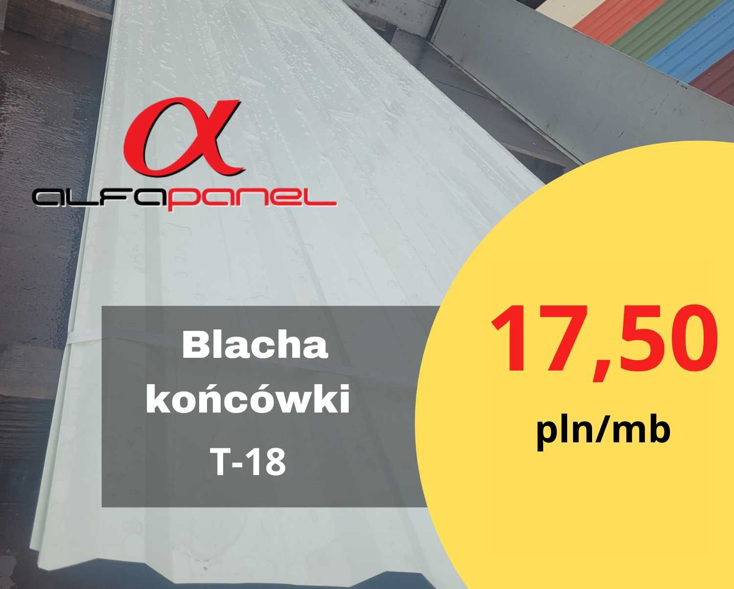 Blacha trapezowa T18, 2 gatunek, blachy  TANIO od ręki Szprotawa