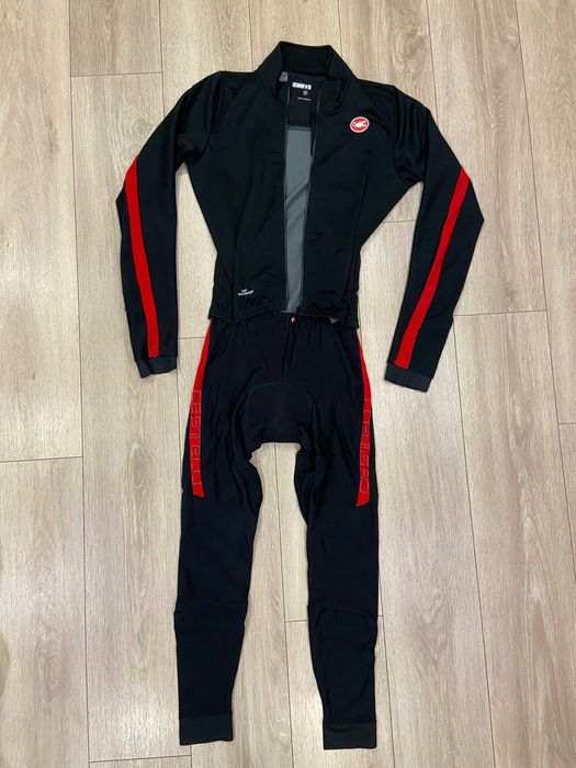 | XL-L | Термо Велокостюм / Велокомбез Castelli Sanremo 3 Thermosuit