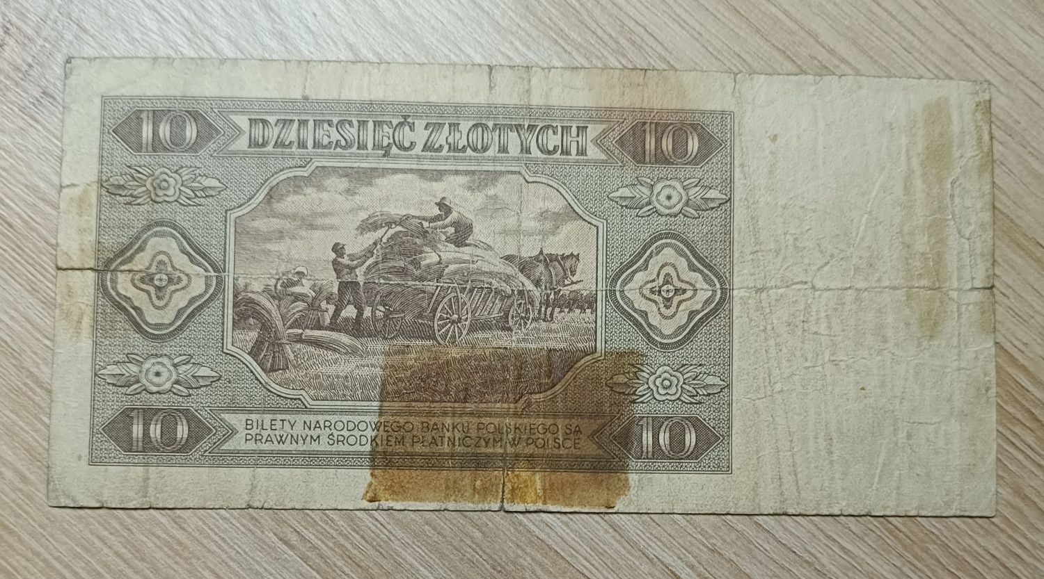 Banknot 10 złotych 1948r.