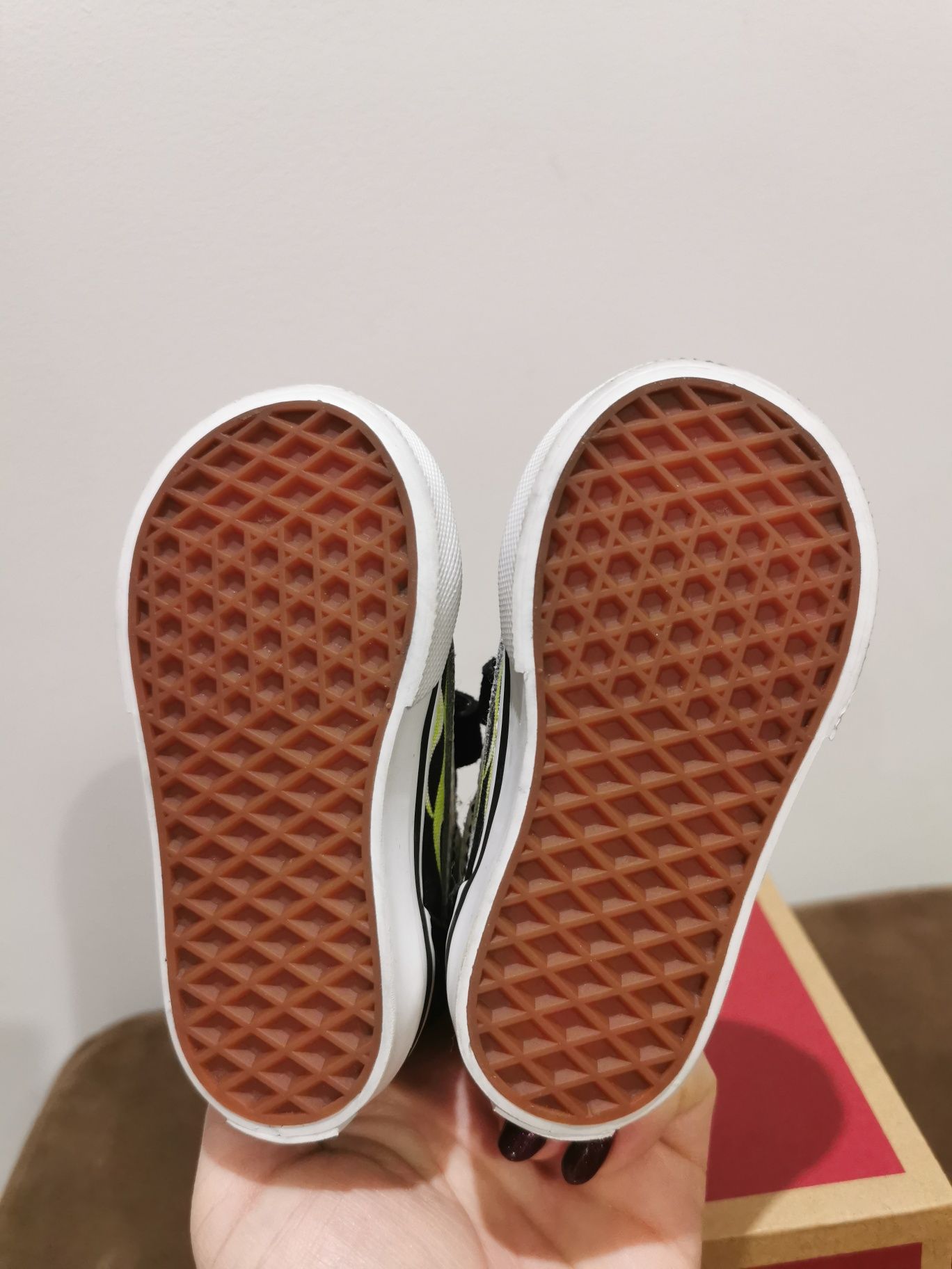 Nowe buty vans dla chłopca chłopięce vansy trampki tenisówki 18.5
