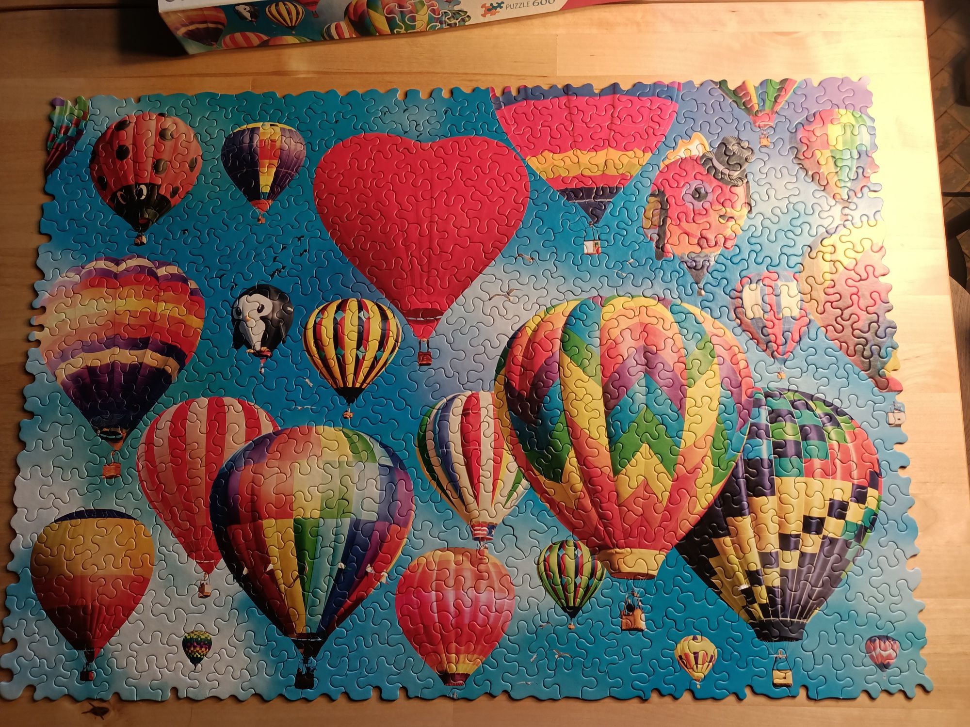 Puzzle Trefl 600 elementów Balony