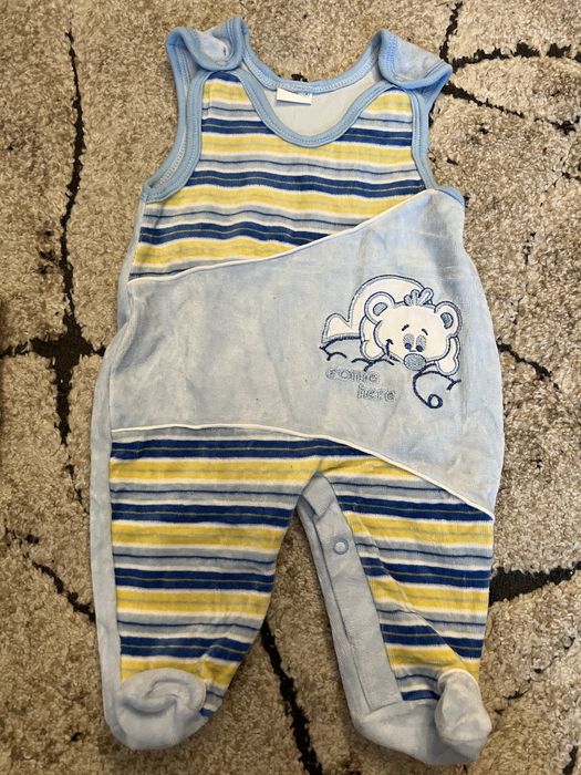 Zestaw śpiochy + koszulka z długim rękawem roz. 62