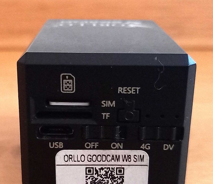 ORLLO GOODCAM W8 –  mini kamera bezprzewodowa GSM 4G LTE na kartę SIM