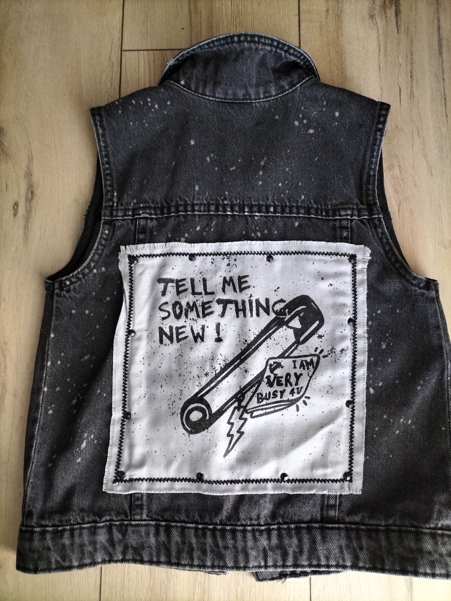 Kamizelka jeansowa Zara 116