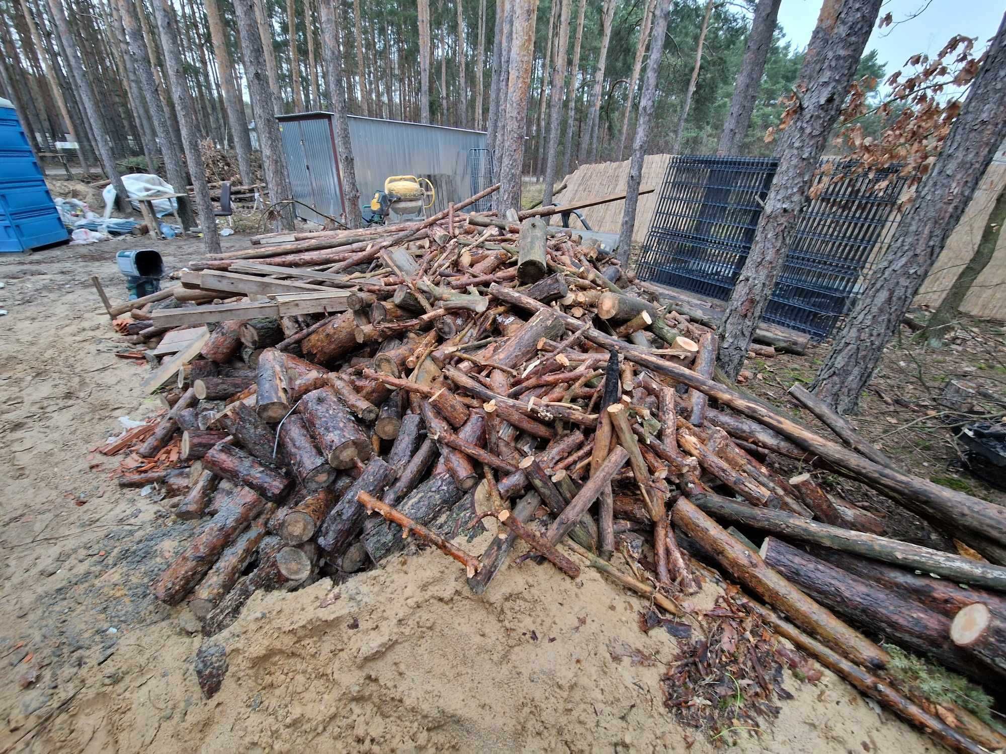 Drewno opałowe - sosnowe 40-50m3 Chotomów