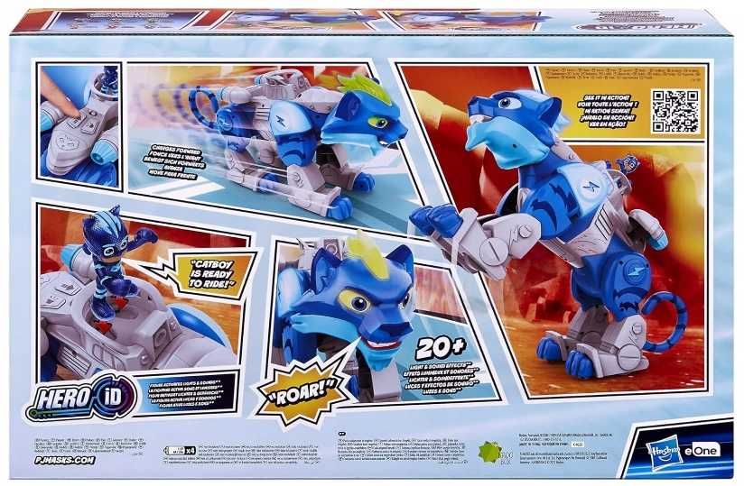 Pidżamersi: Ryczący Atakujący Kot i Kotboy - PJ Masks - 30 cm Hasbro