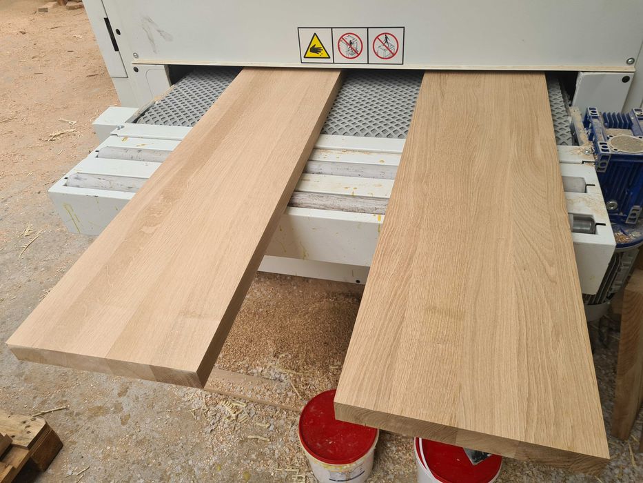 Stopnie lity Dąb gr. 4cm Stopnice schodowe Dębowe schody