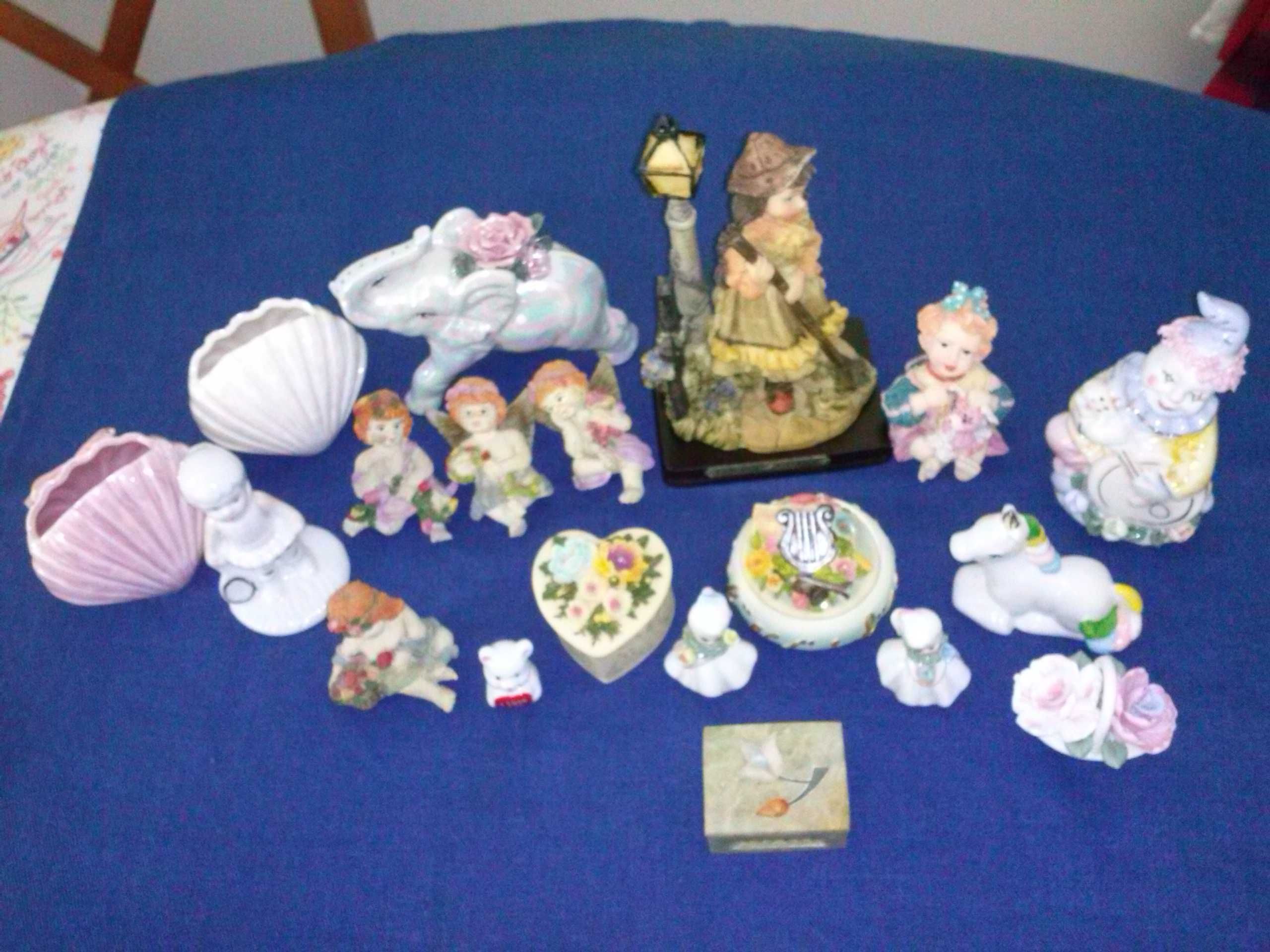 conjunto de bonecos decorrativos