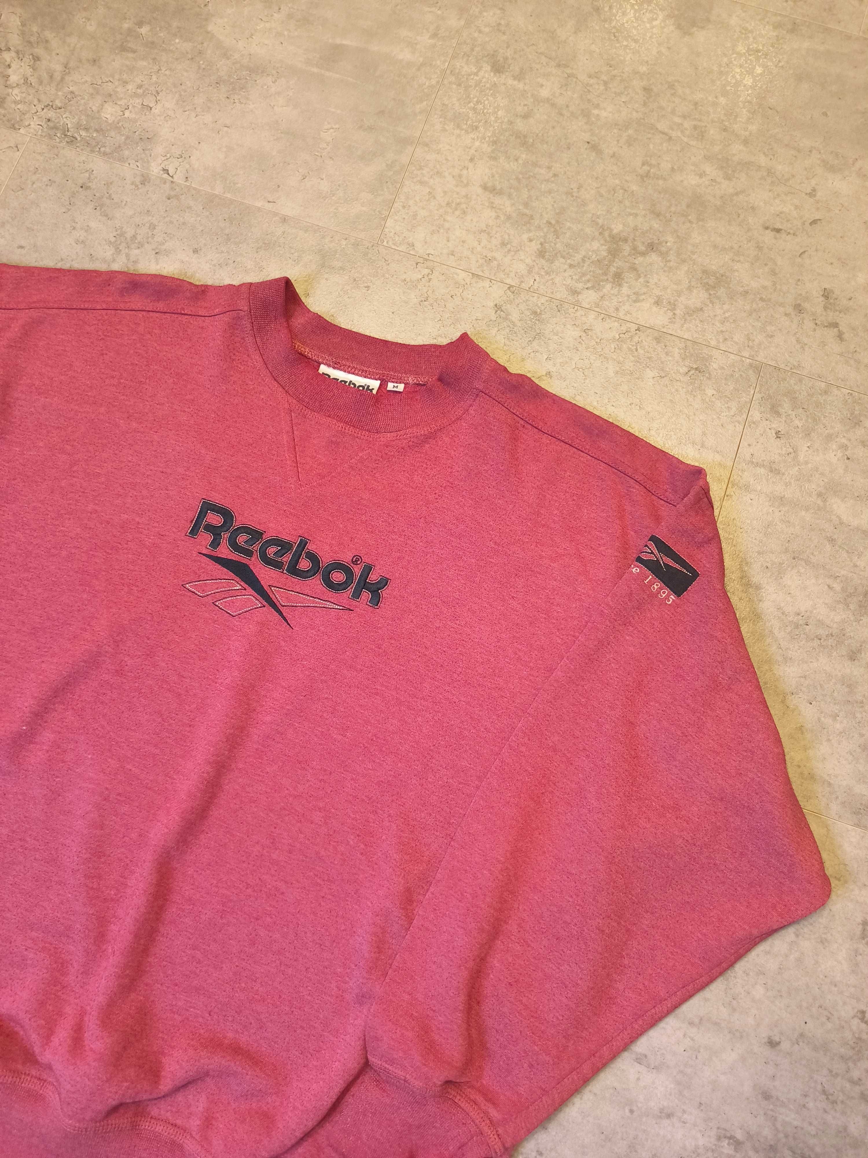 Vintage Bluza Reebok Duże Logo