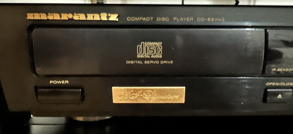 Leitor de cd’s Marantz 63 KI Ken Ishiwata