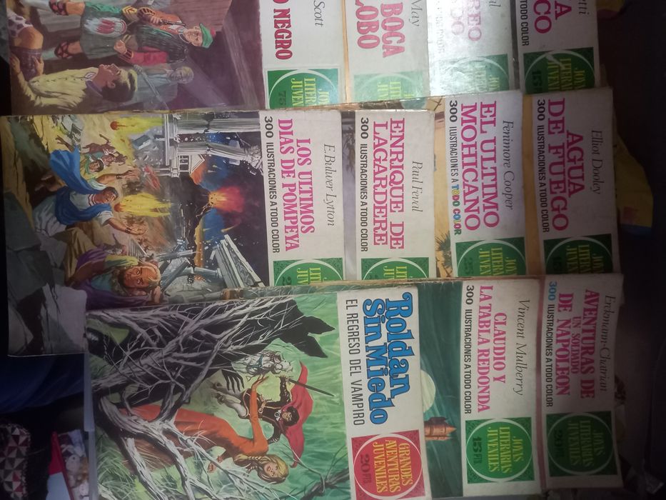 Revistas bd , a cores, contos classiicos ,em espanhol