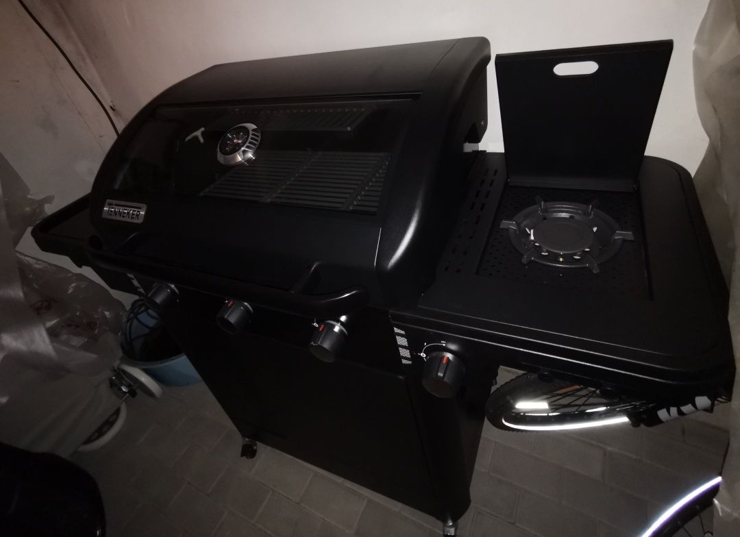 Grill Gazowy Tenneker Nowy 4 Palnikowy Butla