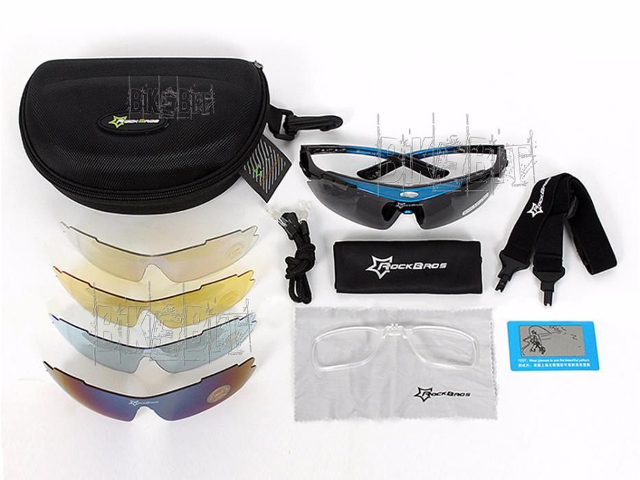 Окуляри ROCKBROS Original Polarized 5лінз поляризація ОРИГІНАЛ Магазин