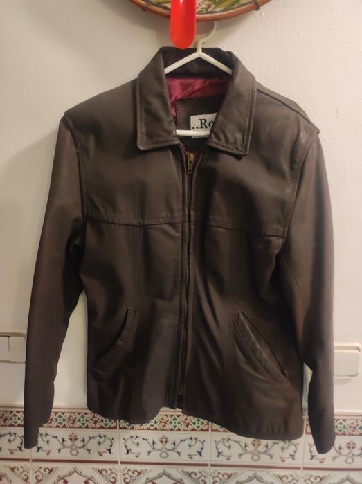 Casaco pele verdadeira