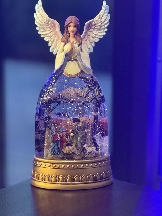 Ozdoba Świąteczna Latarnia Lampion Led Z Pozytywką