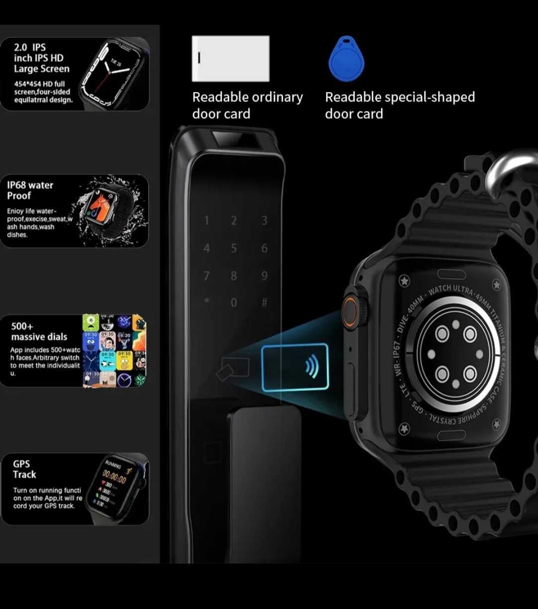 Smartwatch T800 Ultra (NOVOS)