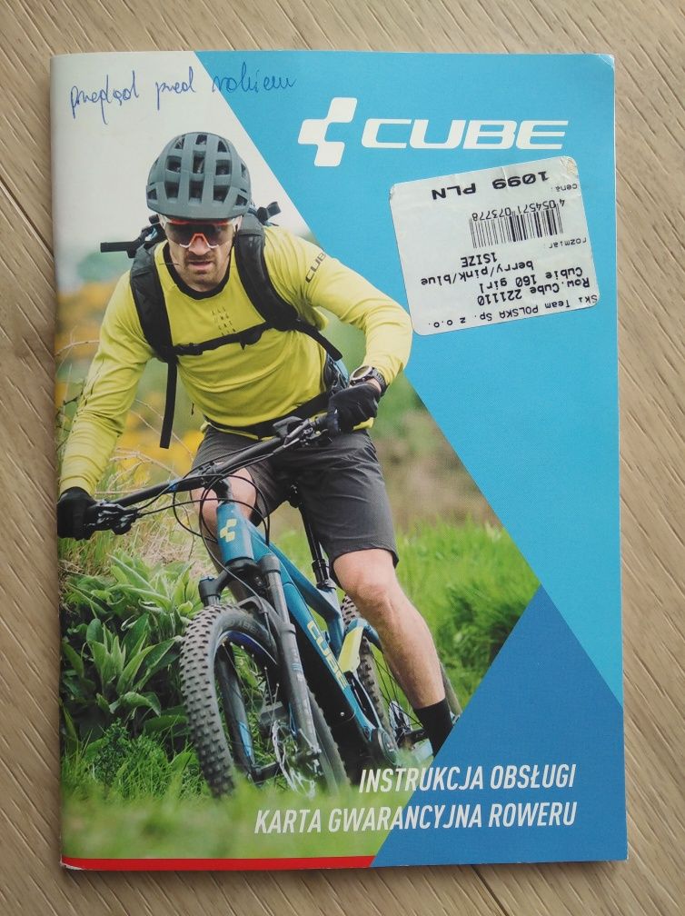 Rower Cube model Cubie koła 16 cali