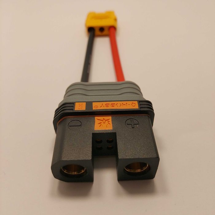 Переходник ХТ120 на QS10-Ѕ Адаптер LiPo аккумуляторов с кабелем 10AWG