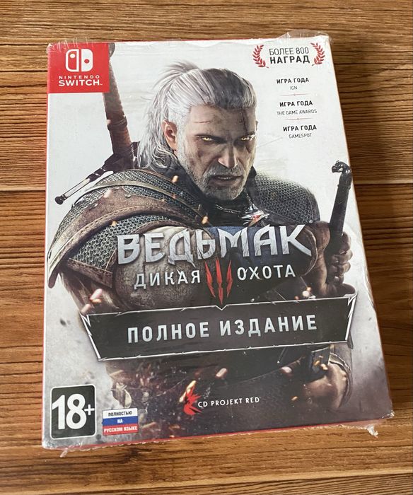 Nintendo Switch: Ведьмак, Soul Reaver, Metroid, Super Mario, Batman.