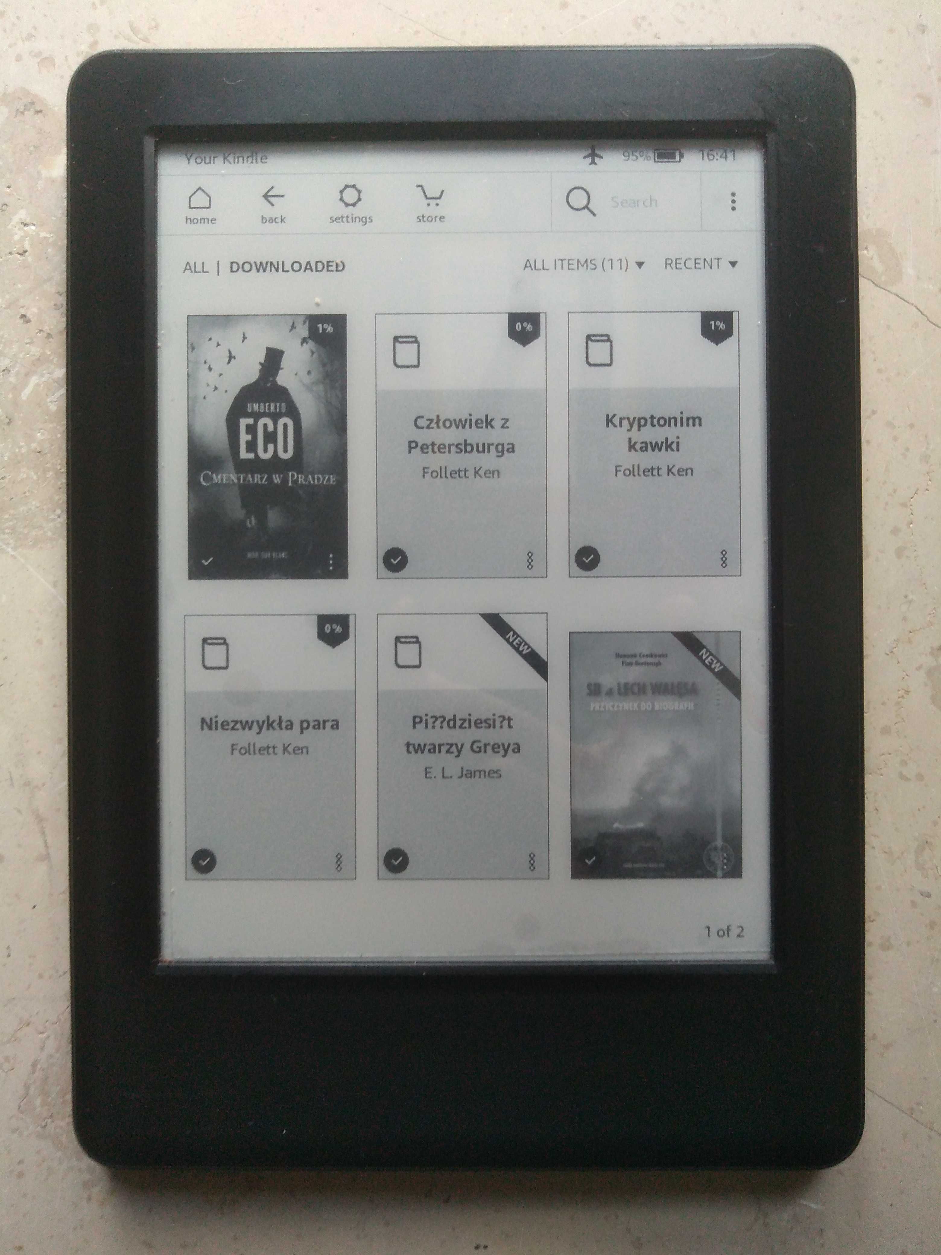 Czytnik Kindle Touch 7 Generacja ( 90C6)  4GB