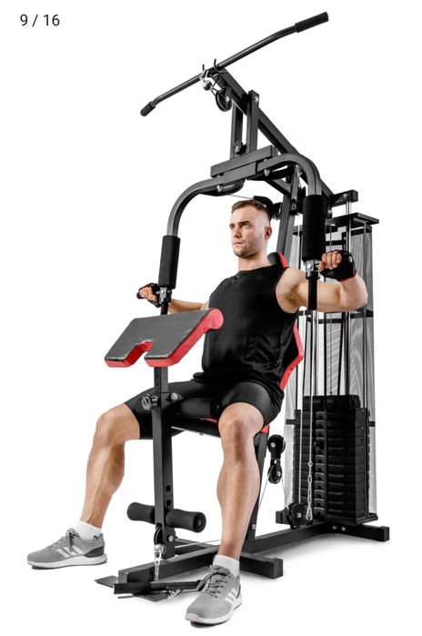 Силовая Фитнес станция Hop Sport HS-1044K Черный/красный