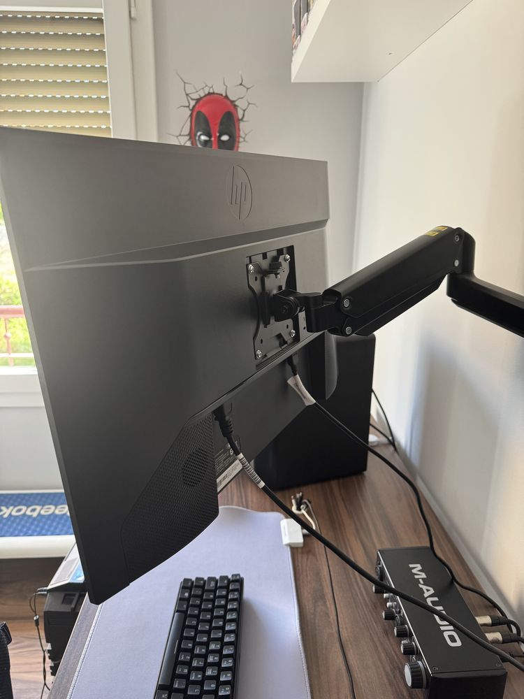 Monitor HP P27h G4 FHD – 27” | Excelente Estado!