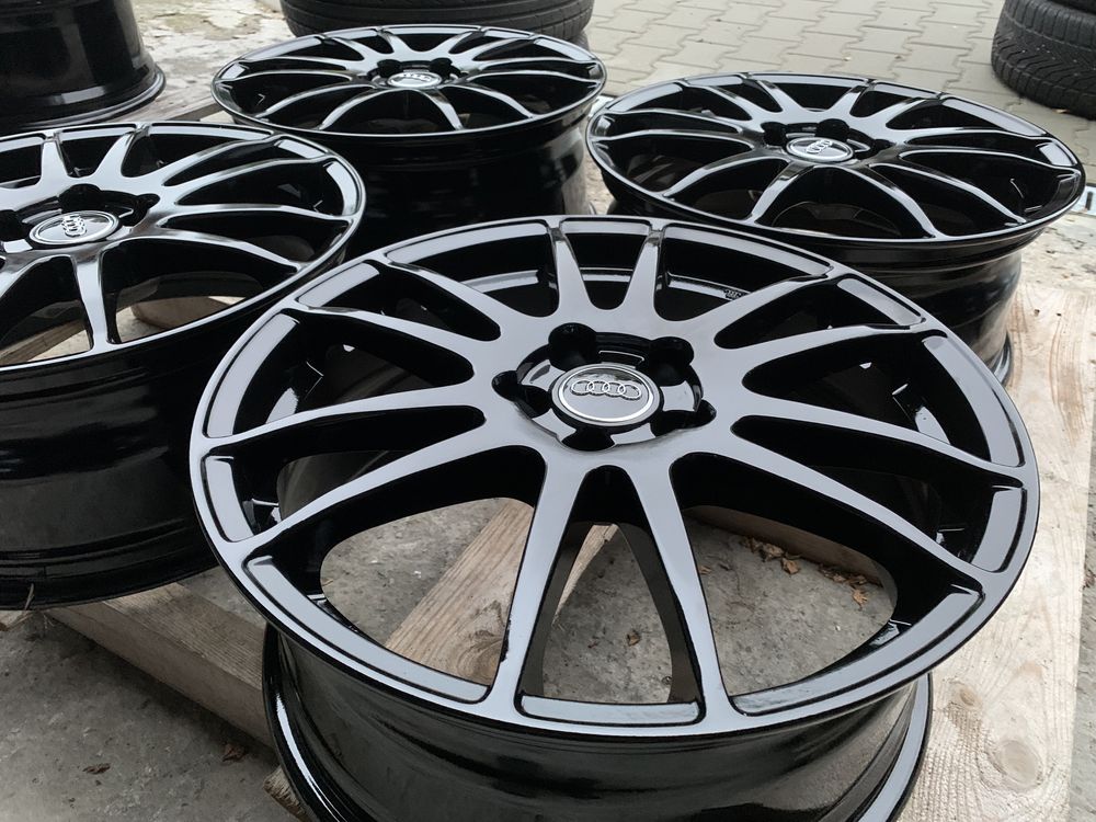 7,5jx18 et45 5x112 audi vw mercedes jet black