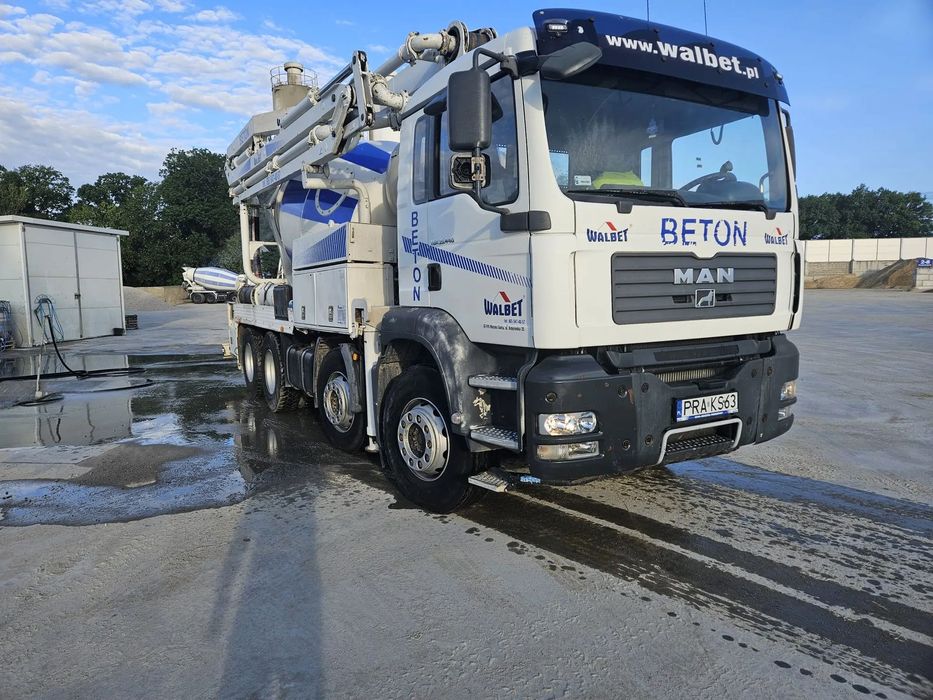 MAN TGA  Man Tga Pompogruszka Schwing 21m, klimatyzacja vat 23% zadbana