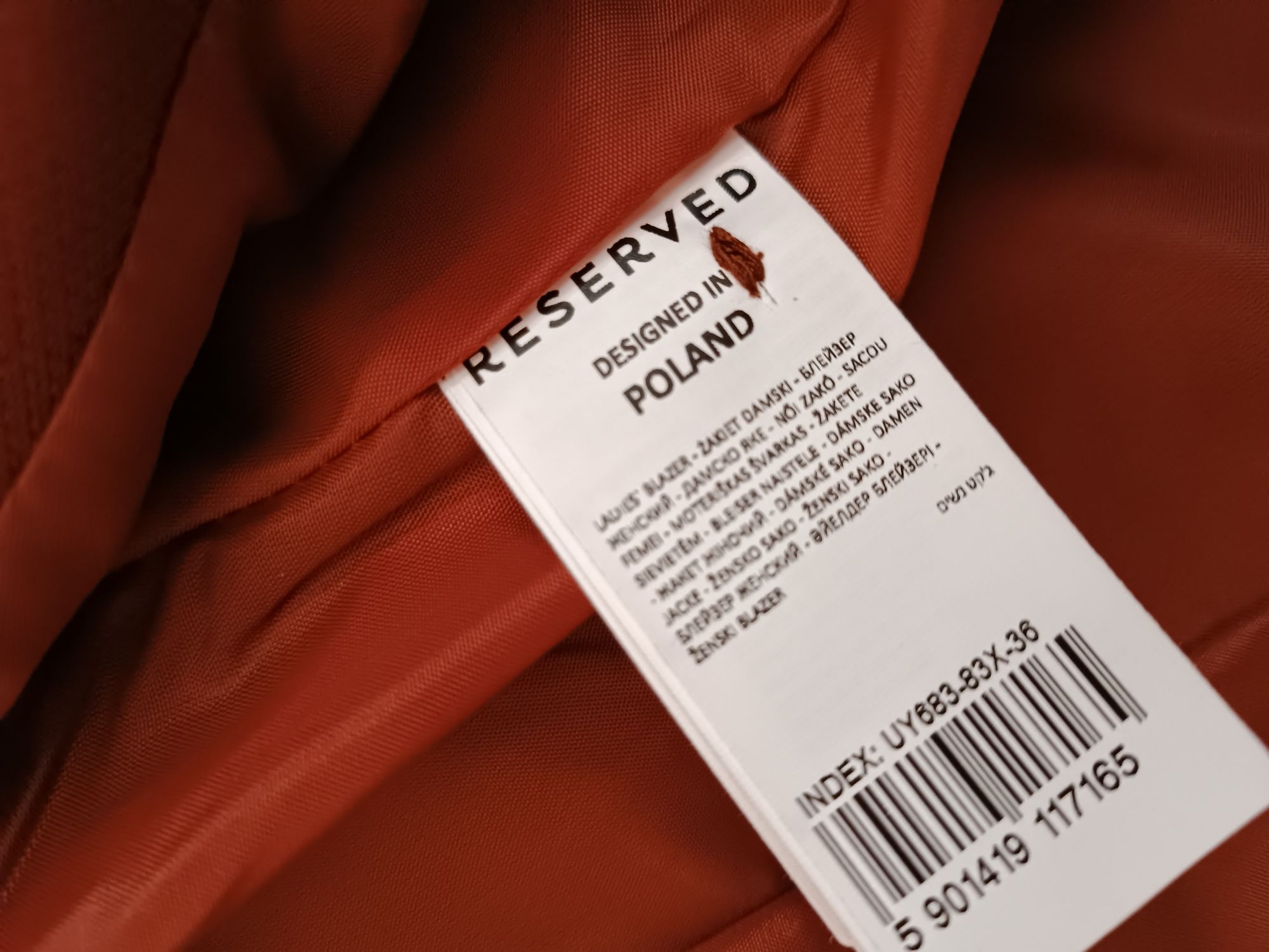 Marynarka Reserved rozmiar 36