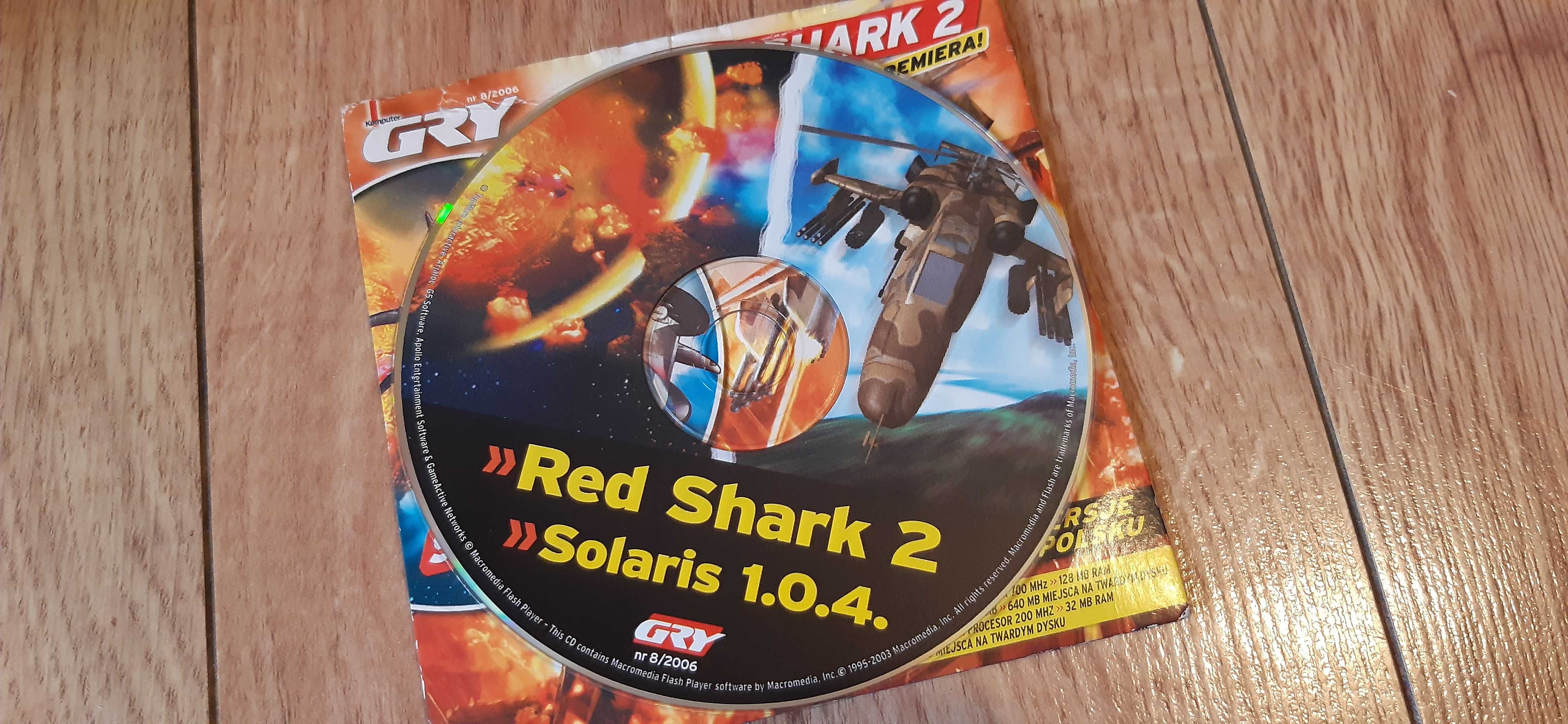 Gry PC nr. 8/2006 Red Shark 2, Solaris 1.0.4 retro pc