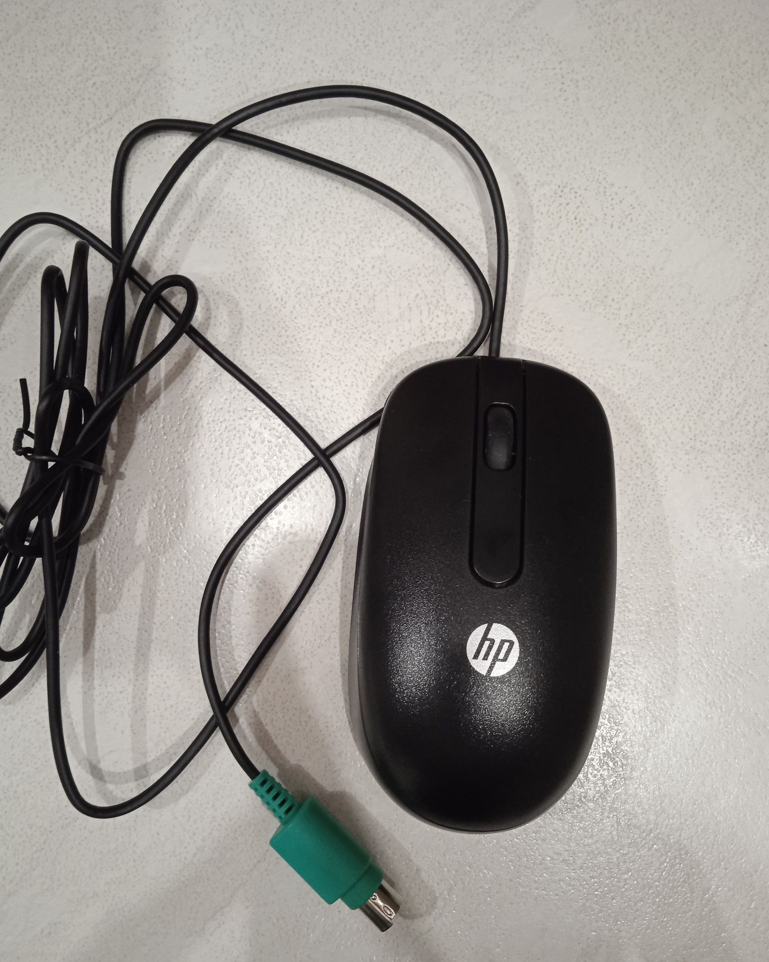 Мишка HP Optical Scroll PS/2 Black