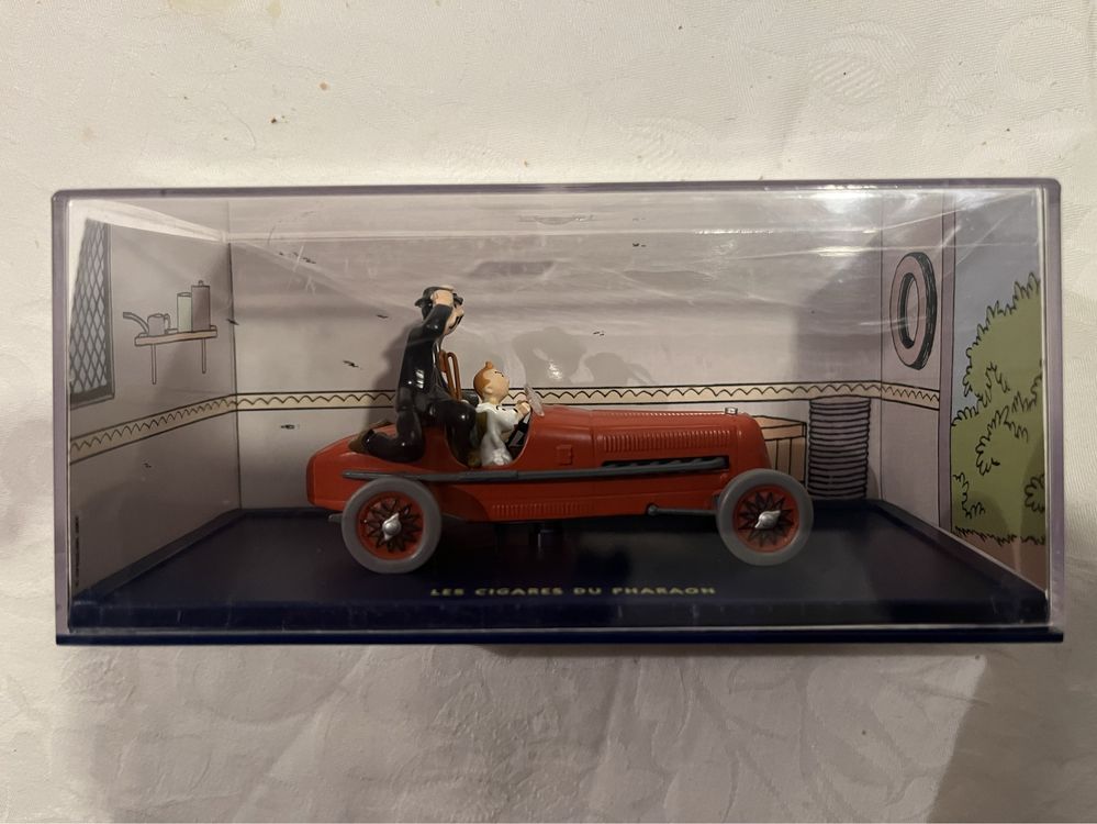 Tintin carro miniatira 1:43