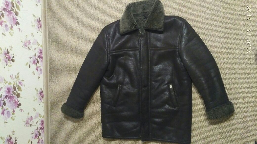 Куртка чоловіча дублёнка мужская (штучная) 54-56